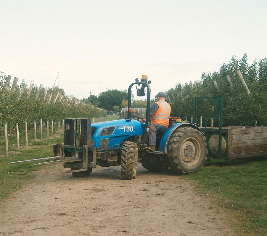 Apple Harvest Tractor Driver Jobs